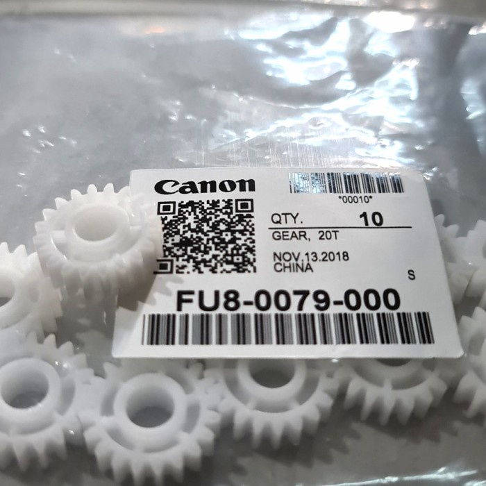 Gear 20T Mesin Fotokopi Canon IRA 6075/6275 FU8-0079-000 Original