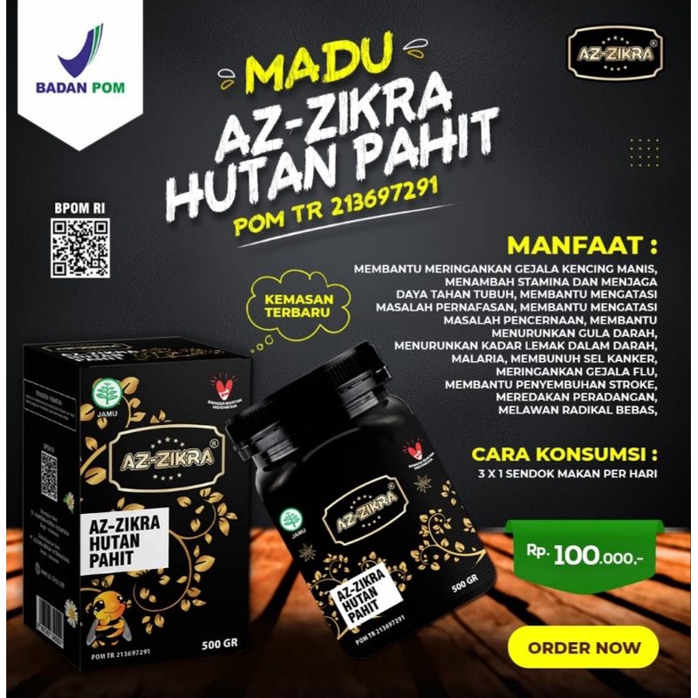 

Madu Az-Zikra Hutan Pahit