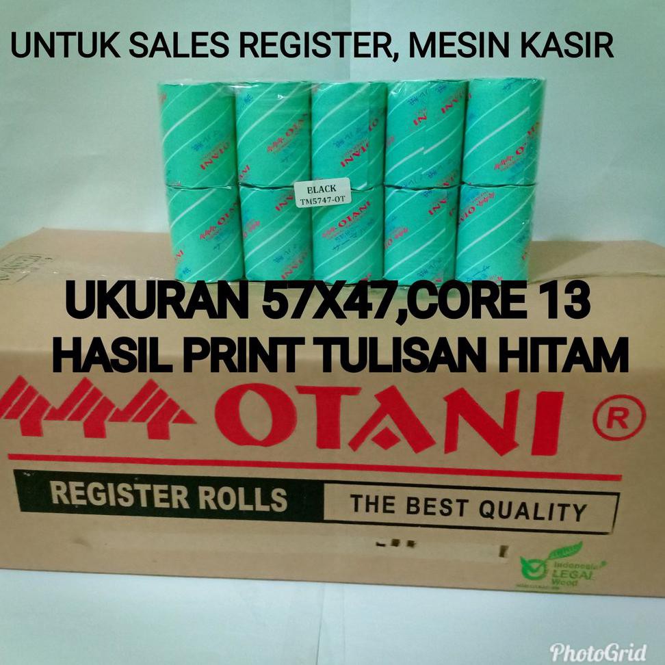 

Kertas Struk Thermal Paper 57x47-13, Merk Otani