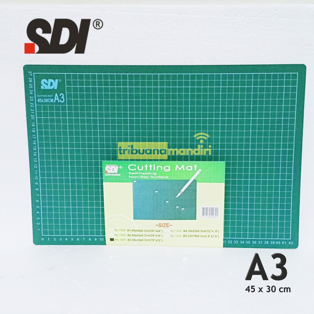 

Cutting Mat A3 SDI - Alas Potong ukuran A3