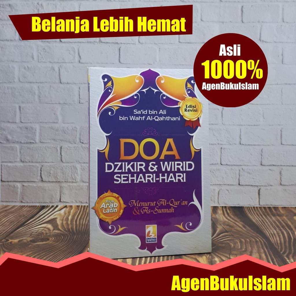 Cod Buku Islam Kumpulan Doa Dzikir Wirid Sehari Hari Plus Arab Latin 100 Original Termurah Shopee Indonesia