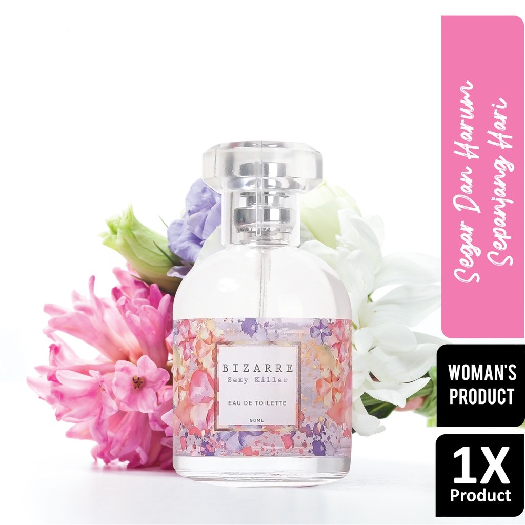 Bizarre Eau De Toilette 50 ml | Sexy Killer | parfum wanita | parfum cewek | perawatan tubuh