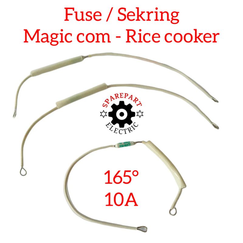 FUSE MAGIC COM - RICE COOKER 169° 165° DERAJAT 10A 250V MULTI SEMUA MERK