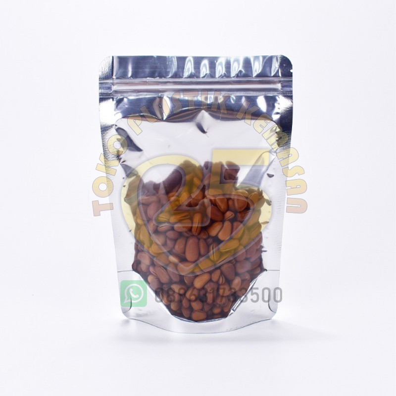 TERMURAH Standing Pouch Kombinasi 9x15 Tebal Plastik Zipper Kemasan Alumunium Foil Transmetz 9 x 15
