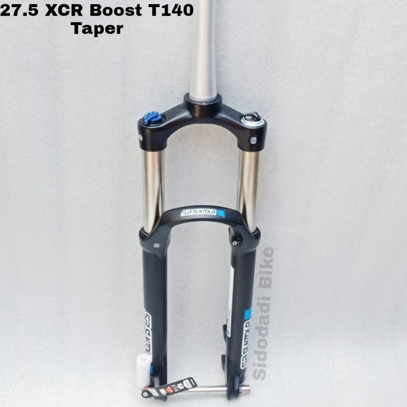 FORK XCR AIR BOOST 27.5 TA 15 T140mm Tapered