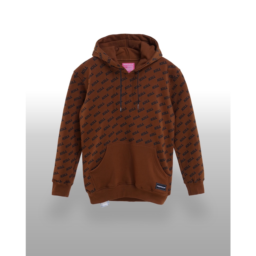 JAKET FRIDAY KILLER | REPS BROWN HOODIE