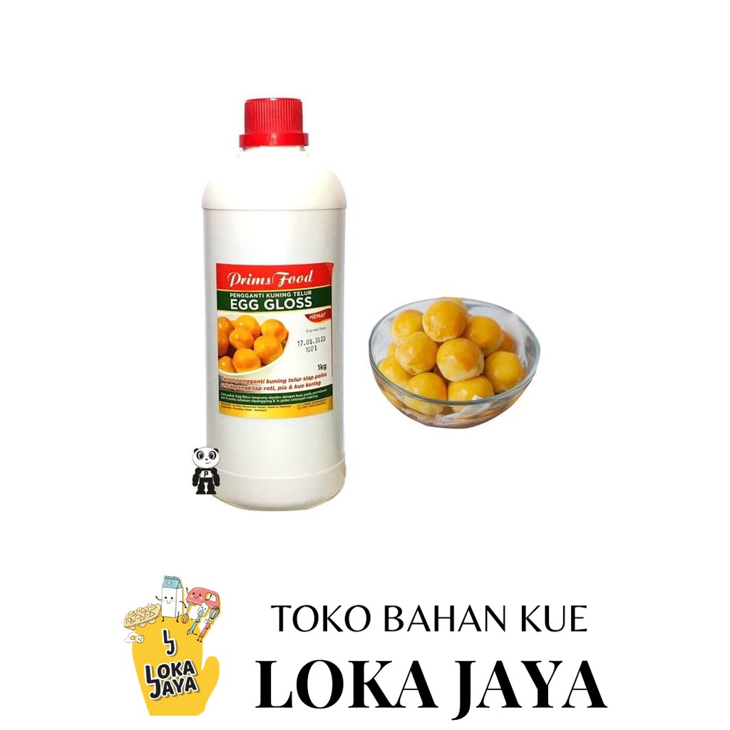 

PRIME EGG GLOSS (PENGKILAP KUE) 1 LITER