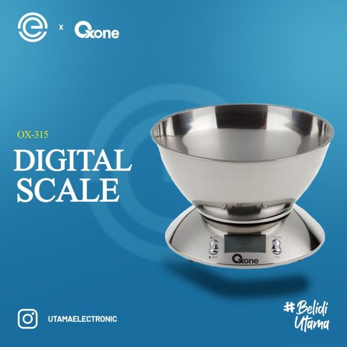 OXONE Timbangan Kue Digital 3 Kg - OX-315