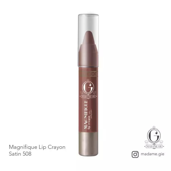 Lip Crayon Satin Lipstik MADAME GIE BY giselle