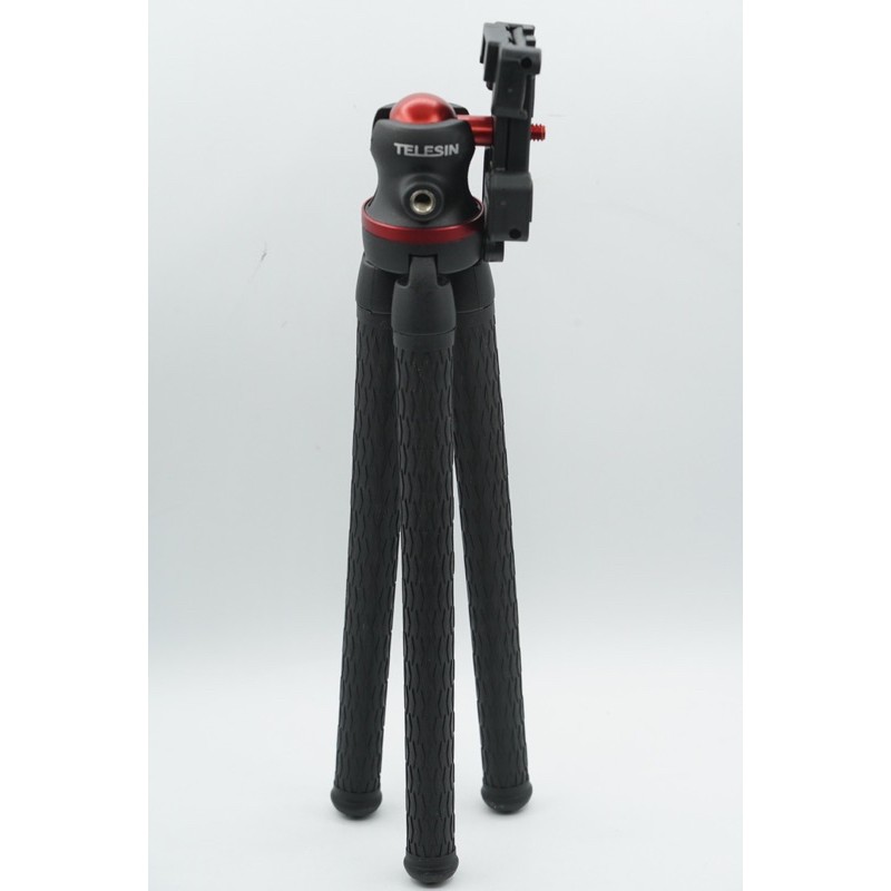Telesin TE-TRP-02 Octopus Tripod Stand Include Handphone Holder - SKU1.008.0116 - TE-TRP-002