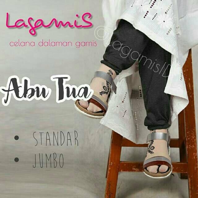 Celana aladdin JUMBO XXL/celamis/ celana dalaman gamis muslimah /innerpants