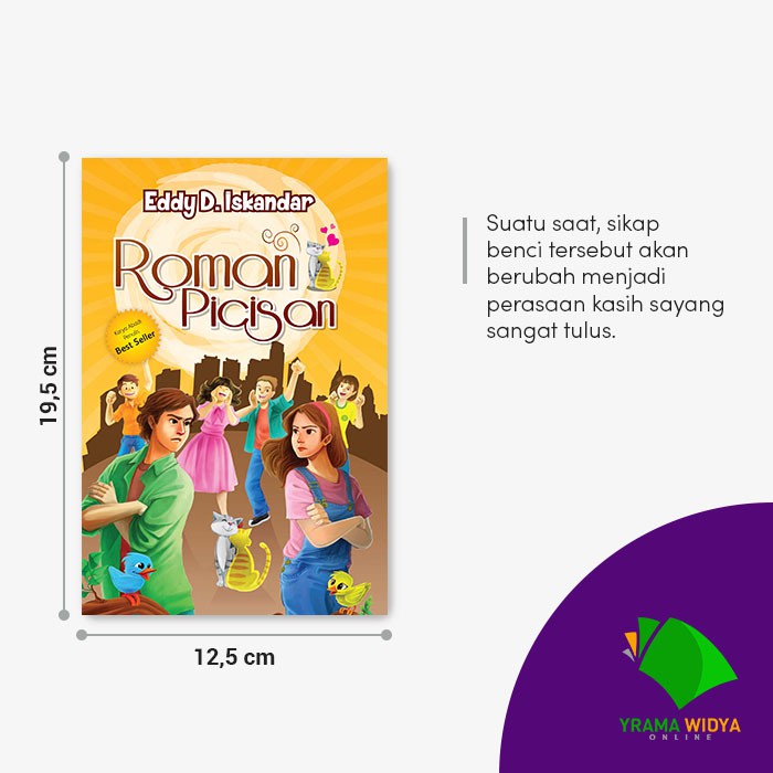 Yrama Widya Novel Roman Picisan Karya Eddy D Iskandar Shopee Indonesia