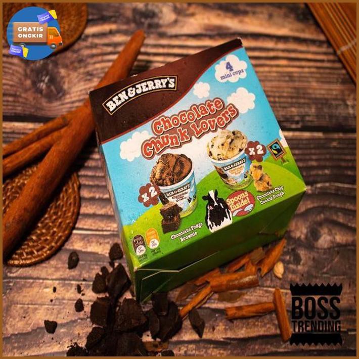 

✅Harga Ice Cream/es krim Ben & Jerry's Chocolate Chunk Lovers ⭐⭐⭐⭐⭐