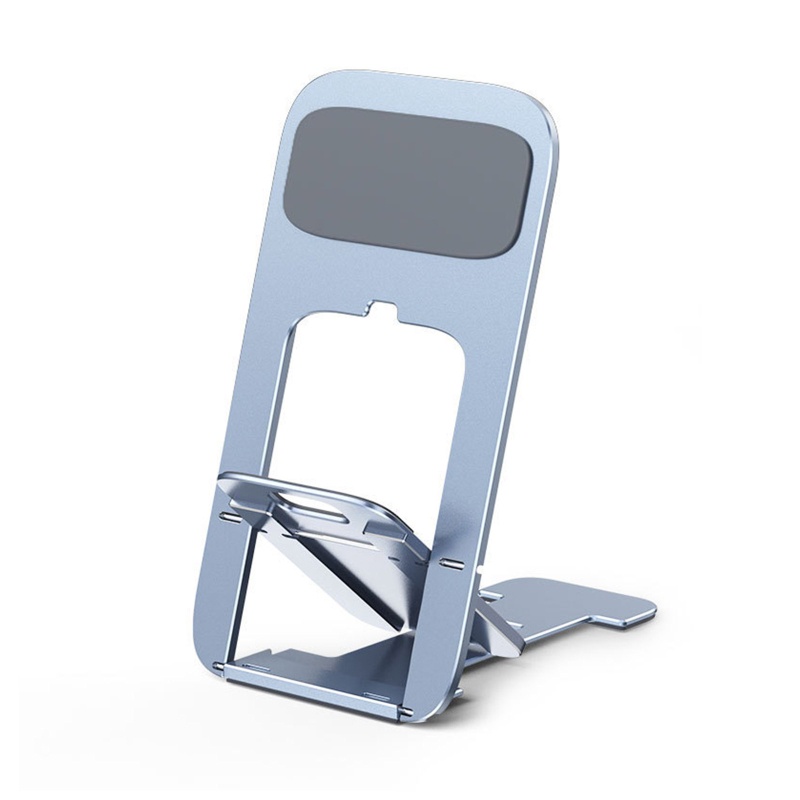 Cre Stand Dudukan Handphone Bahan Aluminum Alloy Dengan Bantalan Silikon