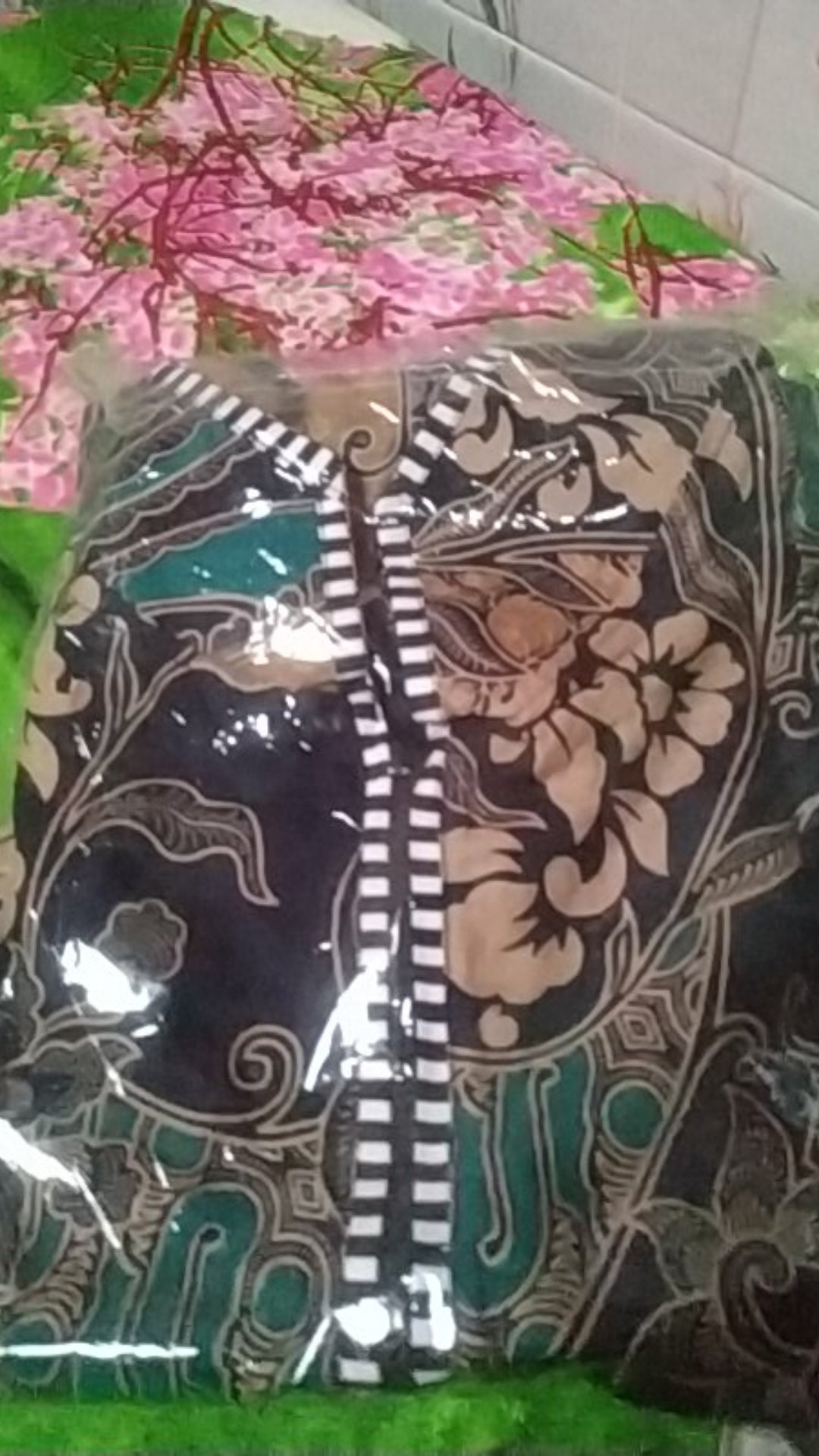 Atasan Batik Dolby Dolbi Dobby Doby Tenun Sutra Tulis Halus Katun Atbm Baron ,sarombit Atasan