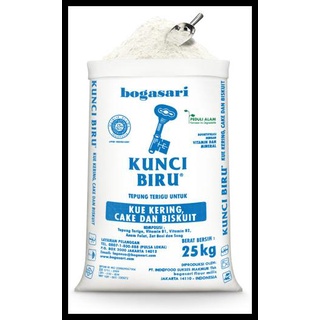 

TERBARUU!! KUNCI BIRU Tepung Terigu 1 x 25 KG PROMO