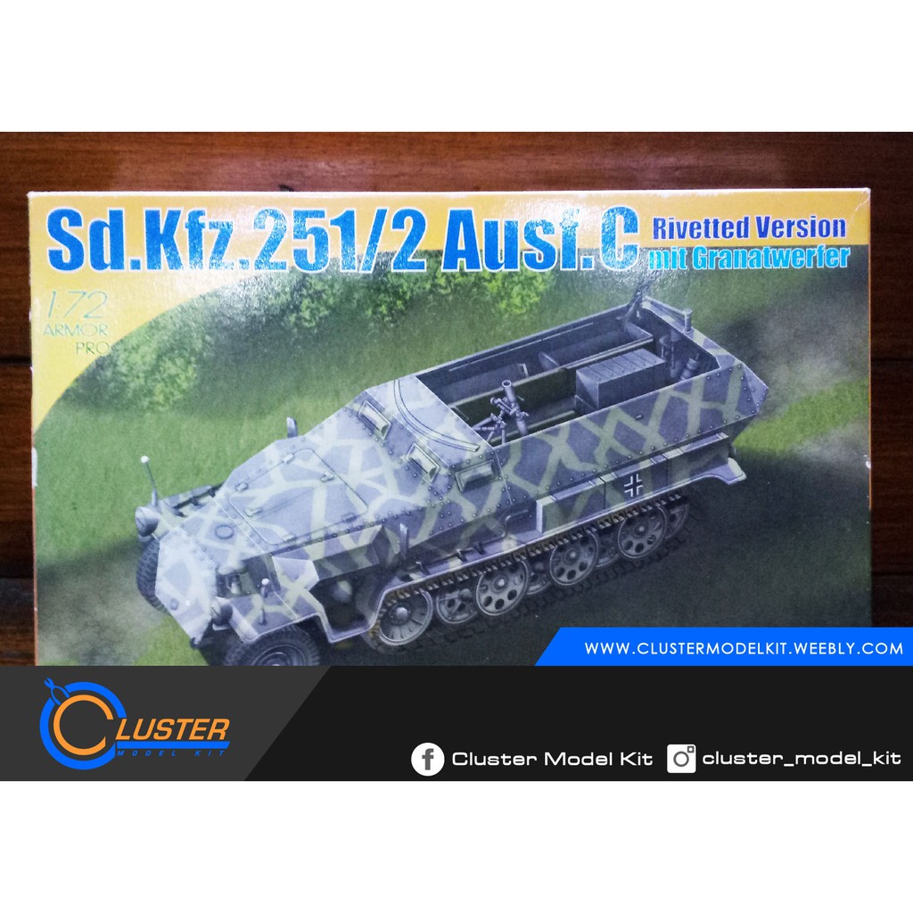 Scale 1/72 Sd. Kfz. 251/2 Ausf. C
