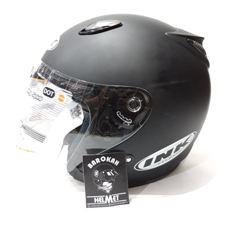 HELM INK CENTRO JET HITAM DOFF ORIGINAL