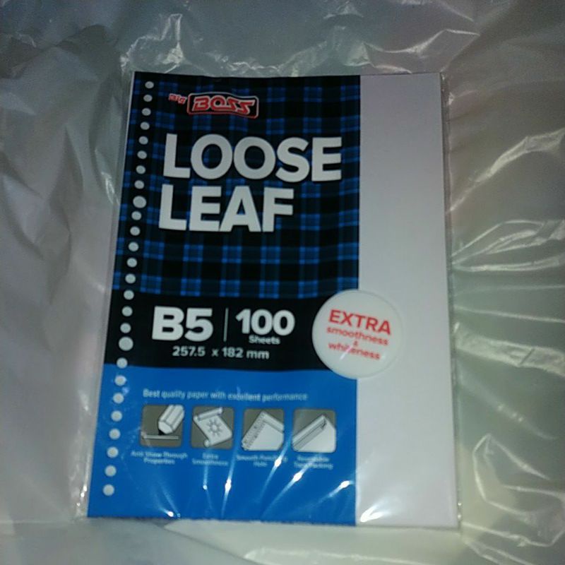 

Loose Leaf POLOS B5 isi 100 sheets