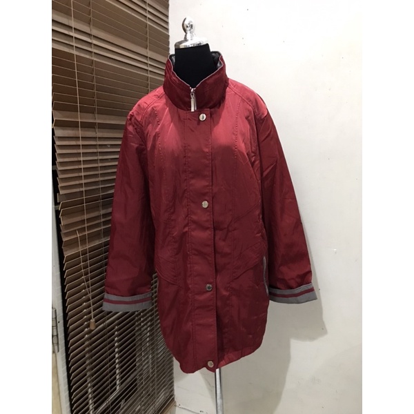 Jaket Pria Merah Marun (cocok untuk naik Motor)