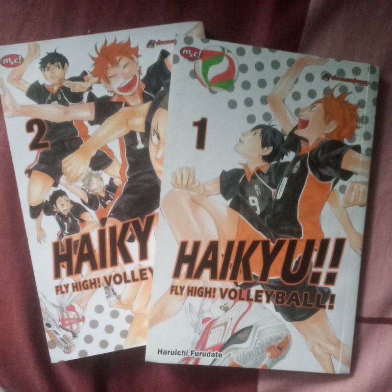 Komik Haikyuu Vol 1,2