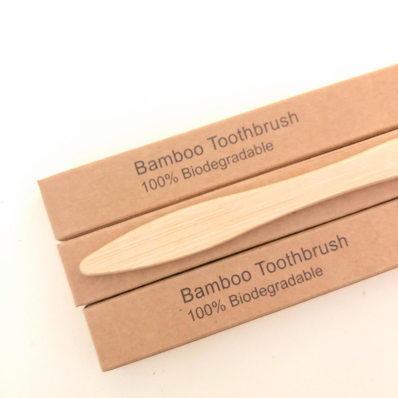 Sikat Gigi Bambu Dewasa / Bamboo Toothbrush