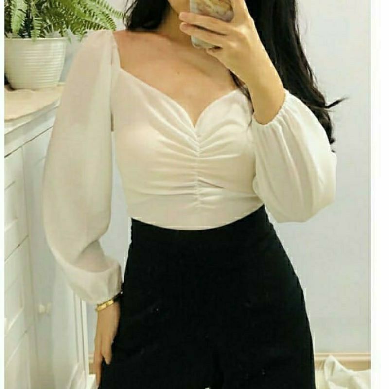 LOLA ATASAN EANITA LENGAN PANJANG/ATASAN SSBRINA