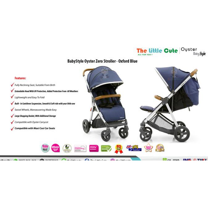 car seat compatible with oyster pram