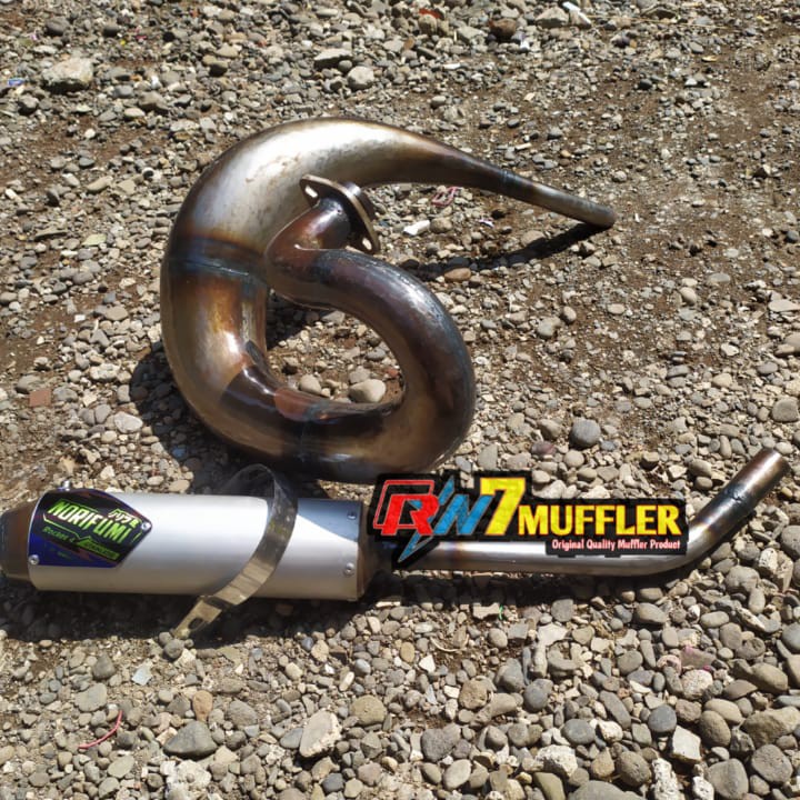 Knalpot Udang Trail NINJA-RX KING-RGR-RXZ dll suara gahar,garing kemrincing