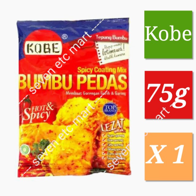 Kobe Tepung Bumbu Pedas 75g