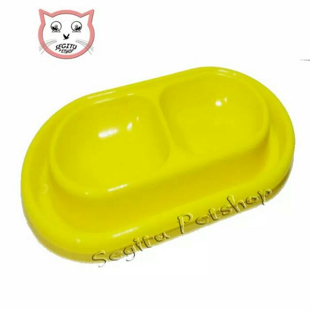 Tempat makan dan minum untuk kucing double anti semut