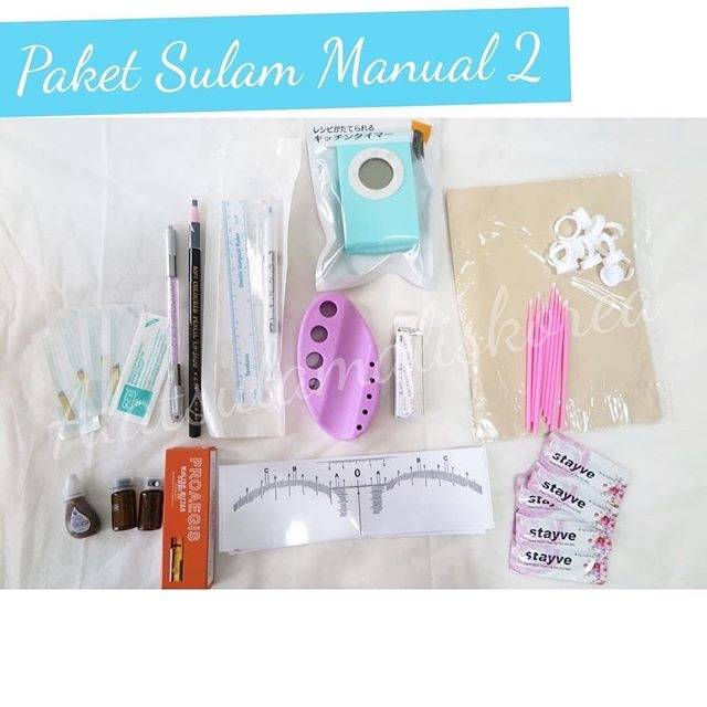 Paket Sulam Alis Manual 2 Best seller