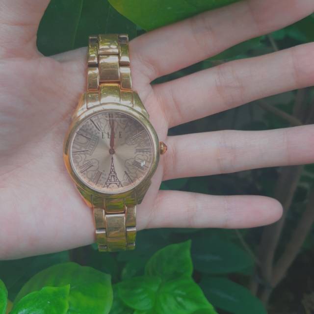 Jam Tangan Elle Wanita Original Bergaransi resmi Water Resistant Elle Watch