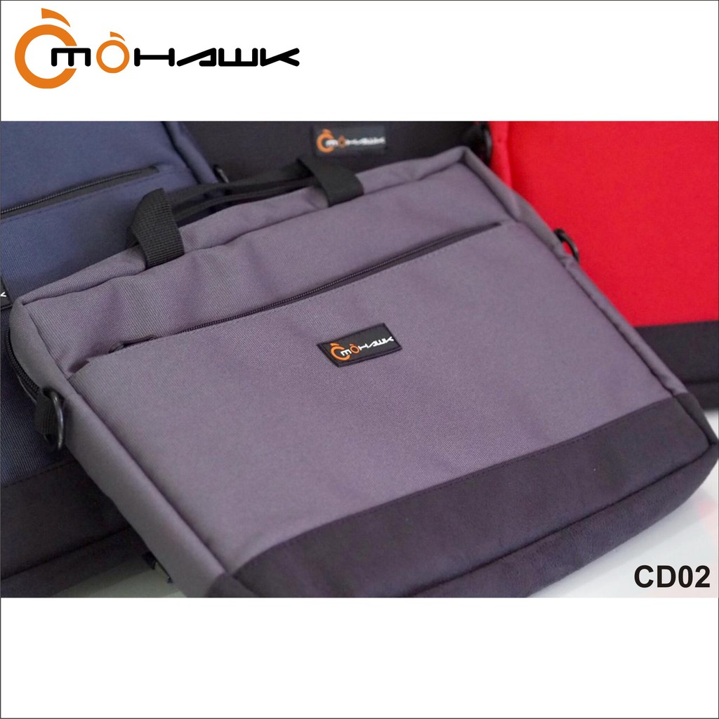 Tas  Laptop / case laptop selempang Ukuran 12, 13,14, 15 Inch MOHAWK Code CD02