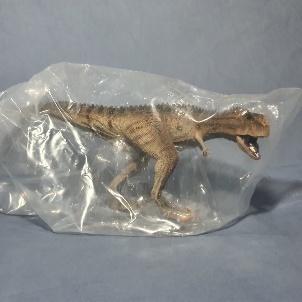 termurah Figure dinosaurus Carnotaurus Hard rubber. panjang 26cm