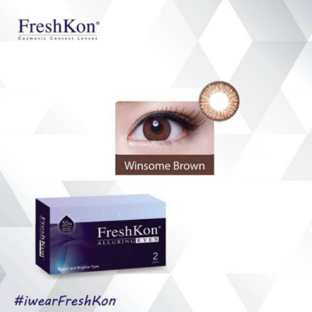 SOFTLENS COLORS MONTHLY FRESHKON ALLURING EYES BULANAN