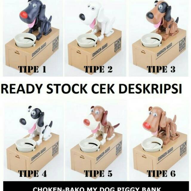 My Dog Piggy Bank / Celengan Anjing / Choken Bako