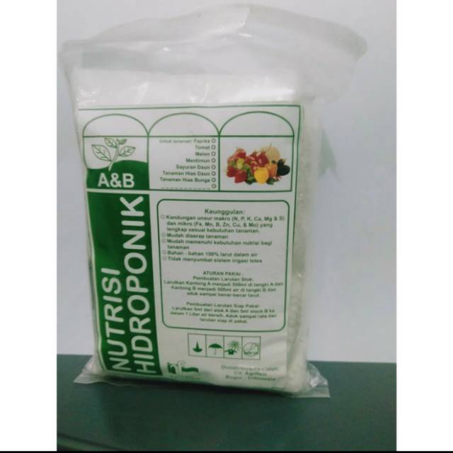 Pupuk Nutrisi Hidroponik AB Mix Buah