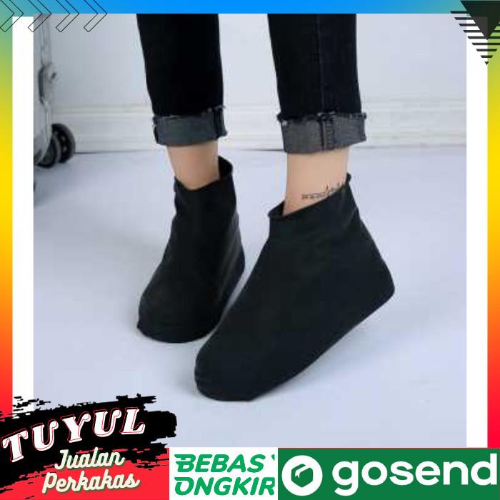 Cover Shoes | Zuofily Cover Pelindung Sepatu Anti Basah Air Hujan Waterproof Silicon