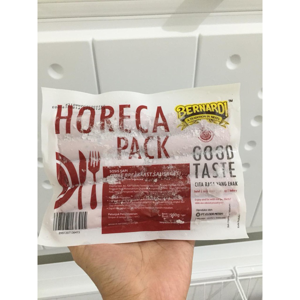 

Bernardi horeca sosis 500 gram