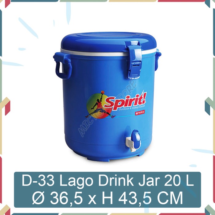 Jual MICTON Lion Star D33 Lago Drink Jar 20 L Water Dispenser Air