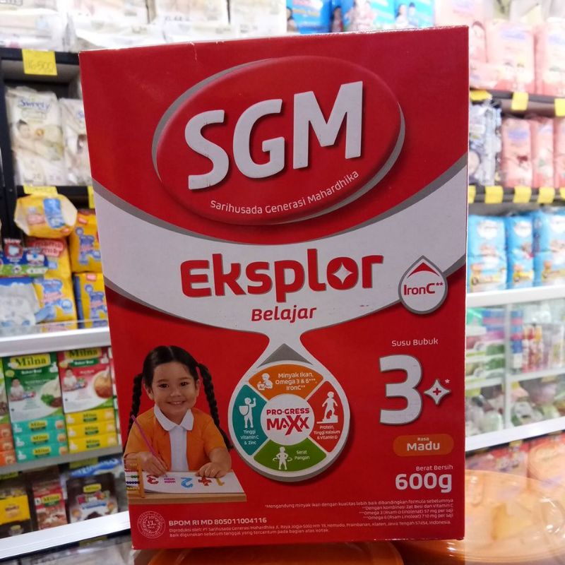 SGM EKSPLOR 3+ MADU/VANILA 600GR