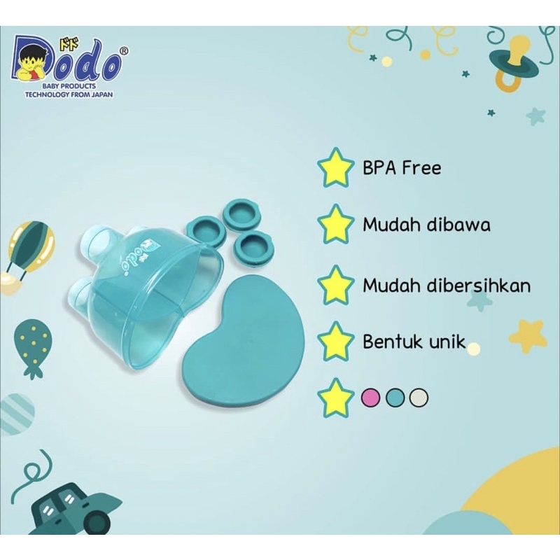 Dodo Cow MIlk Container / Tempat Susu Anak Dac052