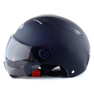 

Nuoman Helm Sepeda Skuter Motor Elektrik Half Face - 328 - Black