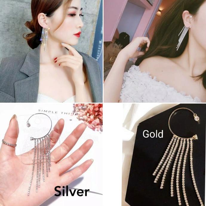 Earpiece Earcuff Earclip Hiasan Telinga Aksesoris Pesta Bma19 Kode 1025