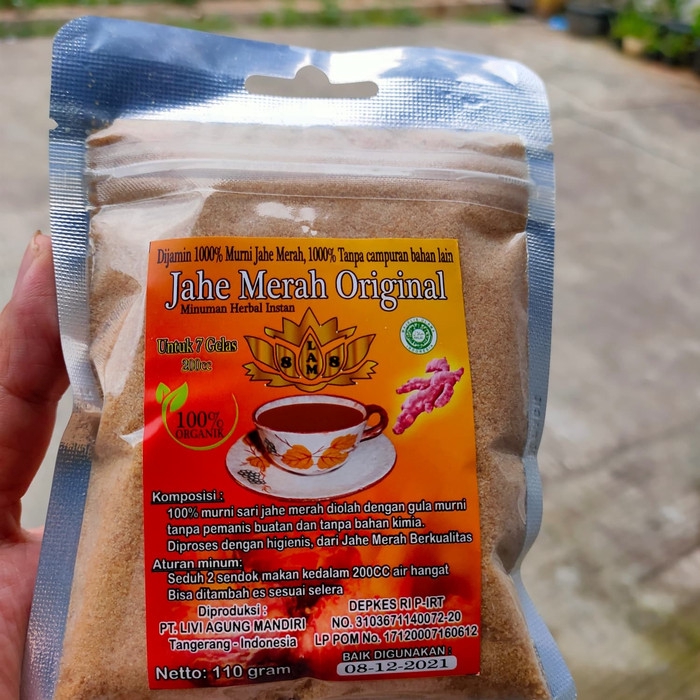 

Jahe Merah Original Asli 110 gr bukan cangkir mas