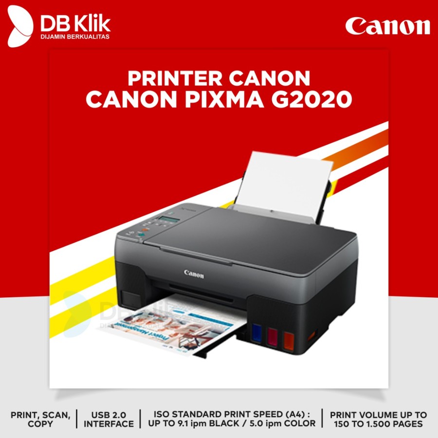 Printer CANON PIXMA Ink Efficient G2020 | Printer Canon G-2020