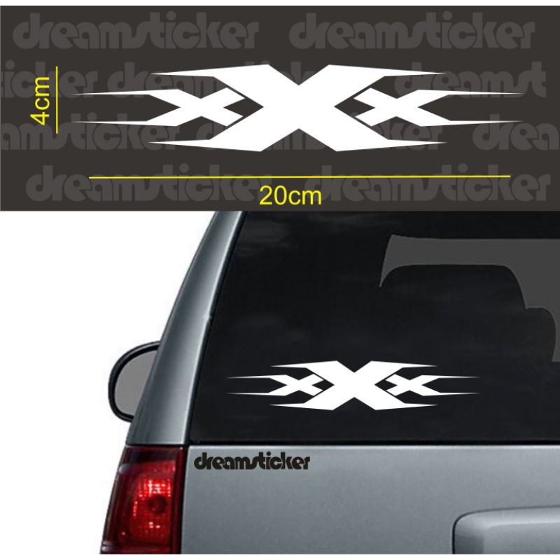 

Sticker Stiker xXx Logo