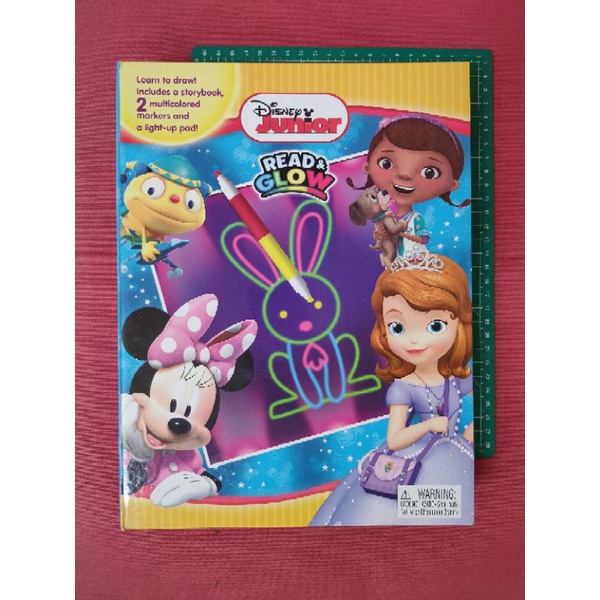 Disney junior read and glow