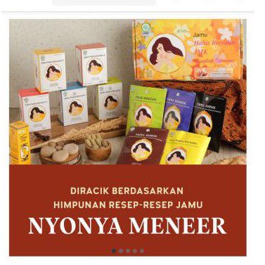 Jamu bersalin nyonya meneer JMK PILL